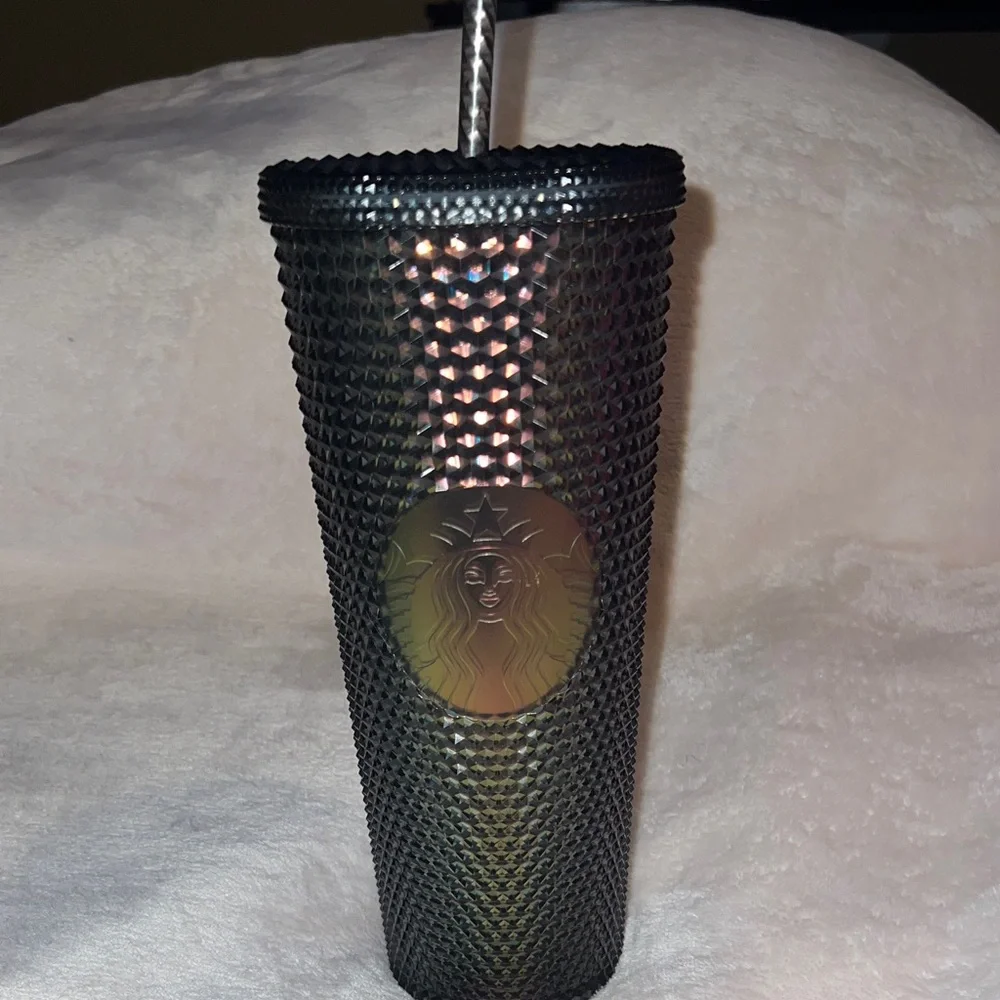 Starbucks Fall 2020 Black Unicorn Iridescent Studded Venti Tumbler